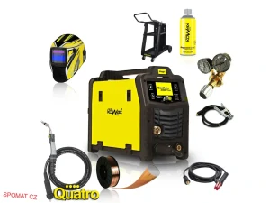 KOWAX® Svářecí invertor GeniMig® 240DP SET4QbL (MIG/MAG/LiftTIG/MMA)