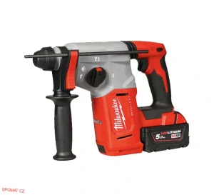 Aku kombinované kladivo SDS-plus Milwaukee M18 BLH-502X (5,0 Ah) (MI4933478894)