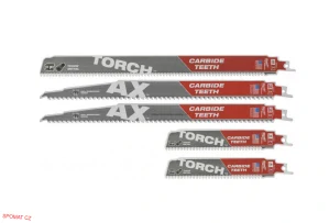 MILWAUKEE Pilové plátky SAWZALL Carbide 5 ks Demolition Set 49222206